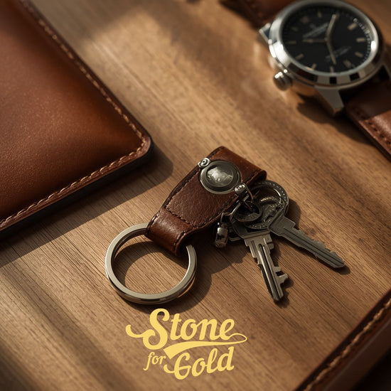 Stone Key Fob How to Care for a Leather Key Fob: Cleaning, Conditioning & Restoratio ...