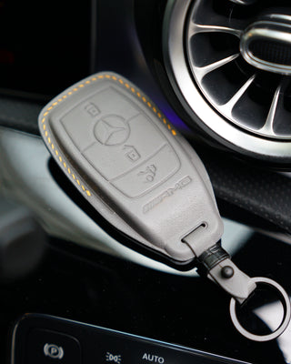 Premium Leather Car Key Fob Covers
