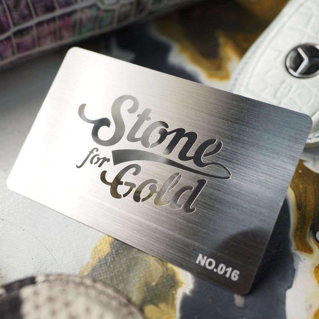 MEMBERSHIP CARD – Stone For Gold