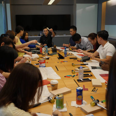 Corporate Leather Stitching Workshop