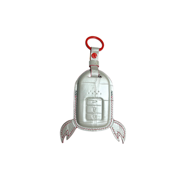 HONDA CROCODILE LEATHER CAR KEY FOB COVER