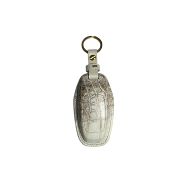 AUDI CROCODILE LEATHER CAR KEY FOB COVER