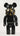 Black Gold Lizard Masked Bear Figurine, Front View