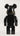 Black Gold Lizard Masked Bear Figurine, Back View