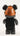 Brown Vegetable Tan Calf Leather Masked Bear Figurine, Back View