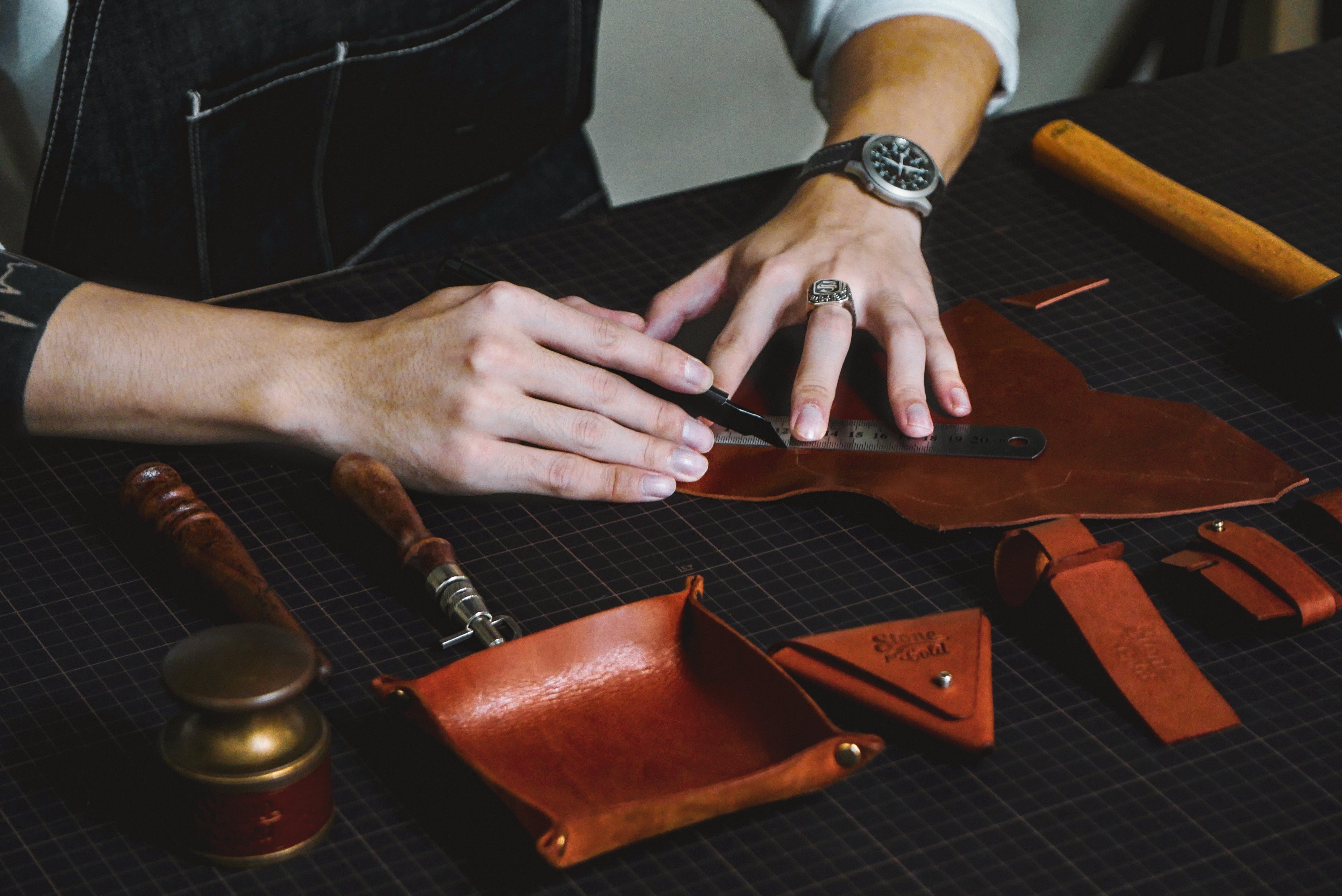 Stone For Gold | Leather Watch Straps, Key Fob & Corporate Gifts