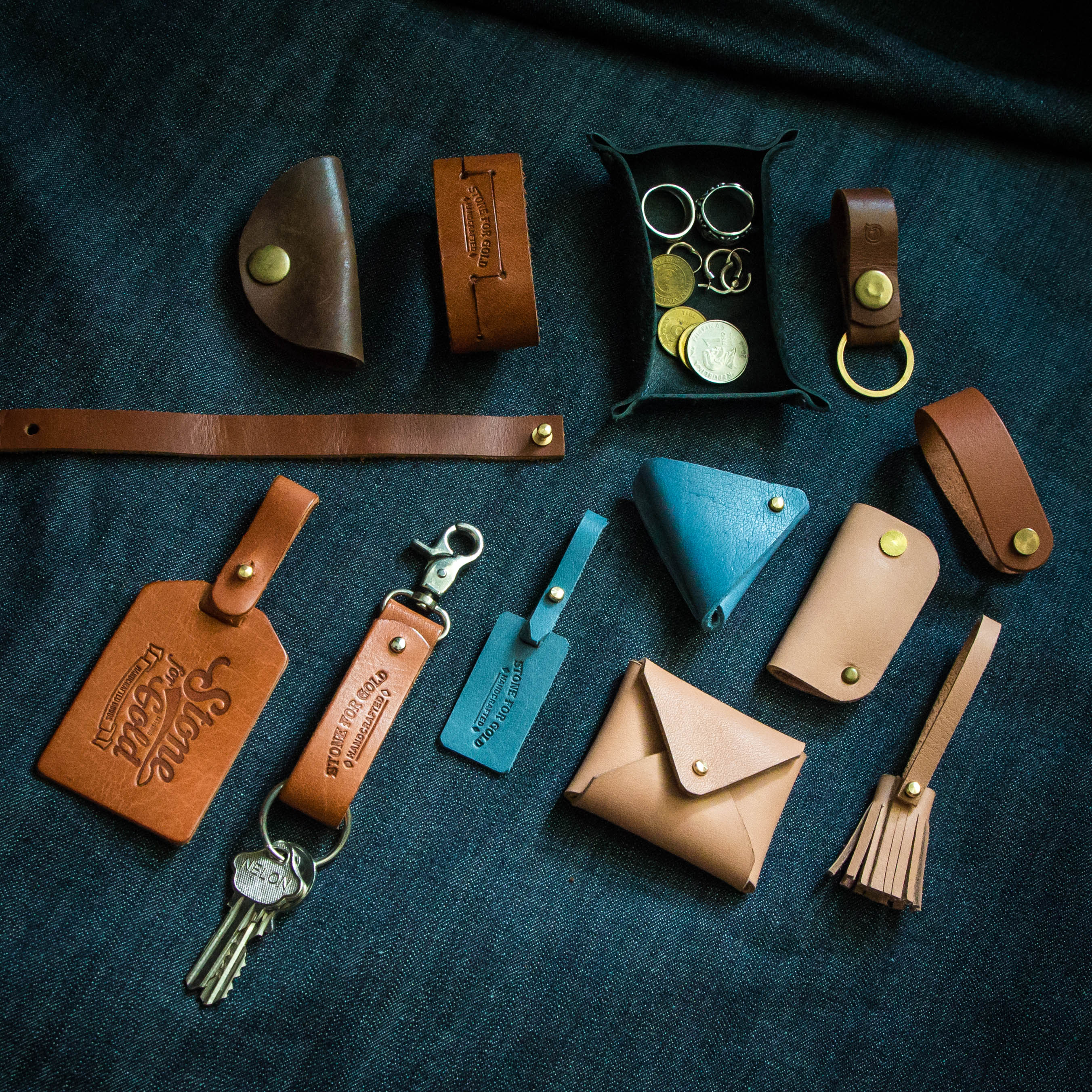 Beginner Leather Craft Workshop Coin Pouch Luggage Tag Cardholder Leather Tray