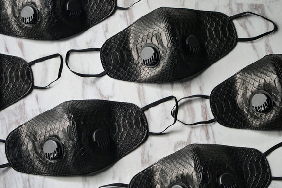 Full Snake Skin Valve Mask