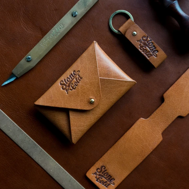 Leather Craft Workshop Cardholder Luggage Tag Key Chain