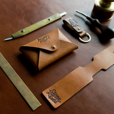 Leather Craft Workshop Cardholder Luggage Tag Key Chain