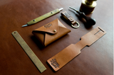 Leather Craft Workshop Cardholder Luggage Tag Key Chain